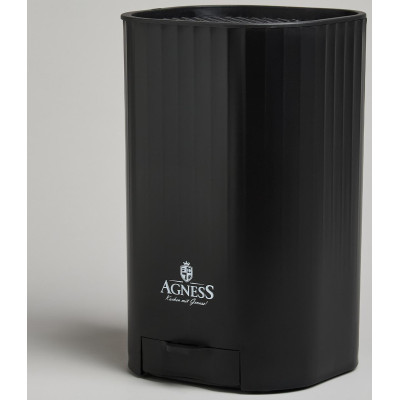 Подставка для ножей с точильным камнем 13,6*14,6*23 см AGNESS 907-323