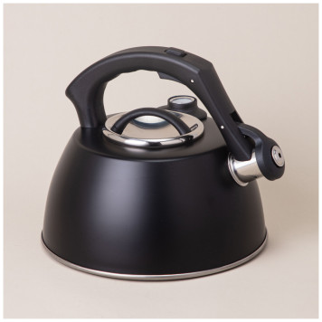 Чайник со свистком, серия тюдор, 2, 8л термоаккумулирующее дно, индукция, встроенный термометр AGNESS 908-065-2