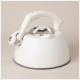 Чайник со свистком, серия тюдор, 2, 8л термоаккумулирующее дно, индукция, встроенный термометр AGNESS 908-066