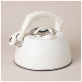 Чайник со свистком, серия тюдор, 2, 8л термоаккумулирующее дно, индукция, встроенный термометр AGNESS 908-066