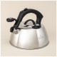 Чайник со свистком, 2, 80л термоаккумулирующее дно, индукция, встроенный термометр AGNESS 908-067