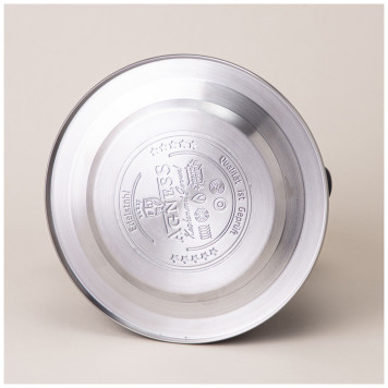 Чайник со свистком, 2, 80л термоаккумулирующее дно, индукция, встроенный термометр AGNESS 908-067-3