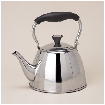 Чайник с фильтром, 1,0 л c индукцион. капсульным дном и складывающейся ручкой AGNESS 908-075