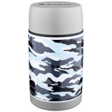 Термос с широким горлом 1000 мл.колба нерж.сталь (кор=12шт.) AGNESS 910-098