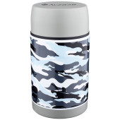 Термос с широким горлом 1000 мл.колба нерж.сталь (кор=12шт.) AGNESS 910-098