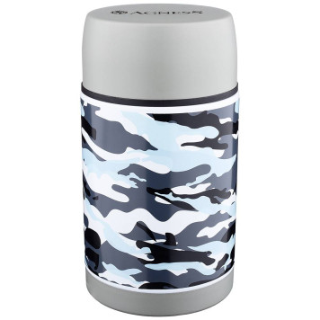 Термос с широким горлом 1000 мл.колба нерж.сталь (кор=12шт.) AGNESS 910-098