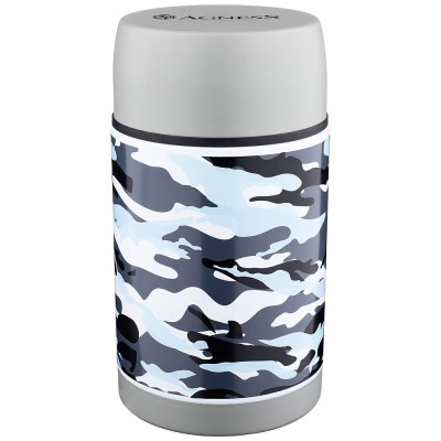 Термос с широким горлом 1000 мл.колба нерж.сталь (кор=12шт.) AGNESS 910-098