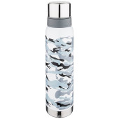 Термос с узким горлом и 2-мя крышками-чашками, 1000мл, колба нжс (кор=12шт.) AGNESS 910-102