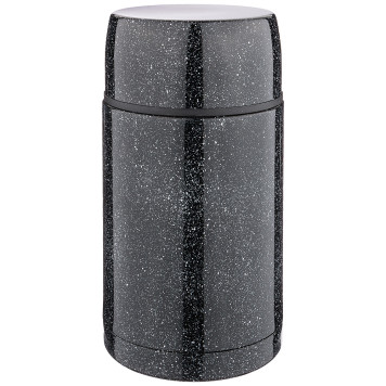 Термос с широким горлом и крышкой-чашкой, 1000мл, колба нжс (кор=12шт.) AGNESS 910-109