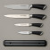 Набор ножей 5 пр.с магнитным держателем и ручкой из нерж.стали AGNESS 911-045