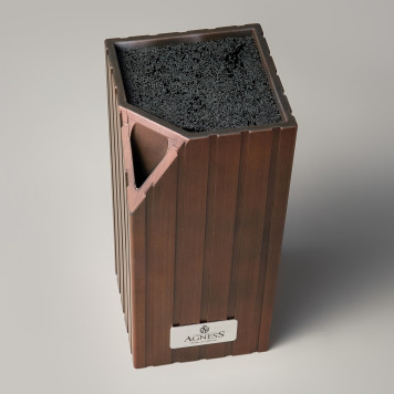 Набор ножей на пластиковой подставке, 6 предметов AGNESS 911-486-5