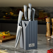 Набор ножей на пластиковой подставке, 6 предметов AGNESS 911-487