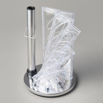 Набор ножей нжс на пластиковой вращающейся подставке 8 пр. AGNESS 911-498-4