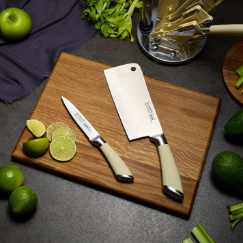 Набор ножей нжс на пластиковой вращающейся подставке 8 пр. (кор=6набор.) AGNESS 911-502-4