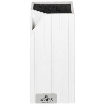 Подставка для ножей универсальная, 12x12x23 см AGNESS 911-689-1