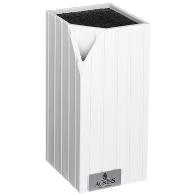 Подставка для ножей универсальная, 12x12x23 см AGNESS 911-689