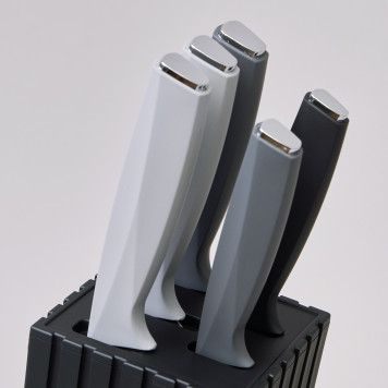 Набор ножей на пластиковой подставке, 6 предметов AGNESS 911-747-2