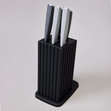 Набор ножей на пластиковой подставке, 6 предметов AGNESS 911-747