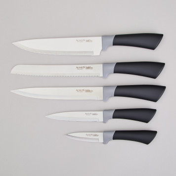 Набор ножей на пластиковой подставке, 6 предметов AGNESS 911-781-1