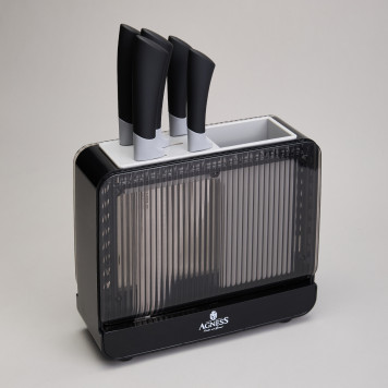 Набор ножей на пластиковой подставке, 6 предметов AGNESS 911-781