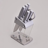 Набор ножей на пластиковой подставке, 7 предметов AGNESS 911-783