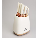 Набор ножей на пластиковой подставке, 7 предметов AGNESS 911-785