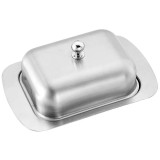 Масленка с металл. крышкой 19*12*7 см (кор=24шт.) AGNESS 912-016