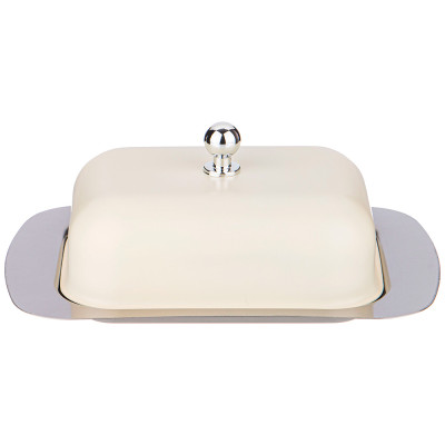 Масленка с металл. крышкой 19*12*7 см AGNESS 912-042