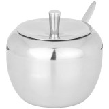 Сахарница с ложкой 400 мл 9,5х9,5х10cm AGNESS 912-046