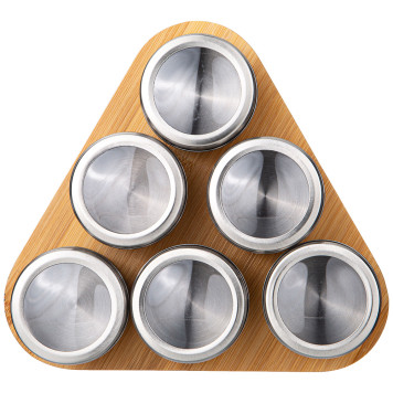 Набор для специй 6 пр. на подставке, 22,5х20,5х6,5см AGNESS 912-049