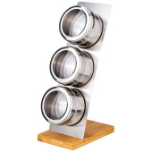 Набор для специй 3 пр. на подставке, 23х12х9см AGNESS 912-050