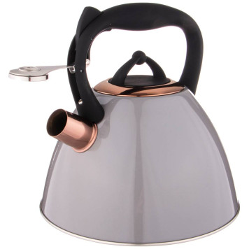 Чайник " ТЮДОР" со свистком 2, 7 л, титановое покрытие носика, термоаккумулирующее дно, индукция AGNESS 914-151-1