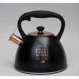 Чайник со свистком, 3, 0 л термоаккумулирующее дно, индукция AGNESS 914-157