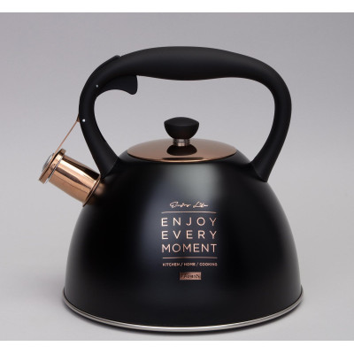 Чайник со свистком, 3, 0 л термоаккумулирующее дно, индукция AGNESS 914-157