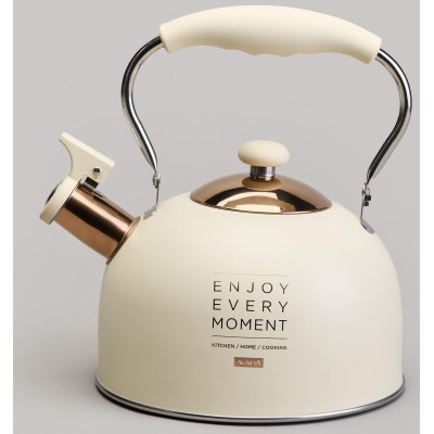 Чайник со свистком 2,5 л,нжс индукция AGNESS 914-160