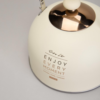 Чайник со свистком 2,5 л,нжс индукция AGNESS 914-160-4