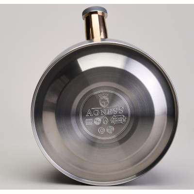 Чайник со свистком 2,5 л,нжс индукция AGNESS 914-161-4