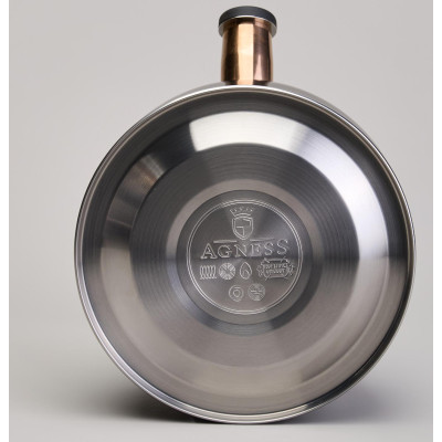 Чайник со свистком 2,5 л,нжс индукция AGNESS 914-162-5