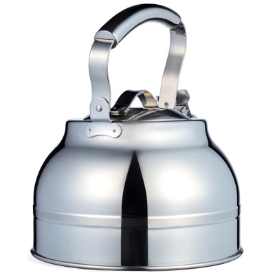 Чайник со свистком 2, 7л, термоаккумулирующее дно, 304 сталь, индукция AGNESS 914-302-4