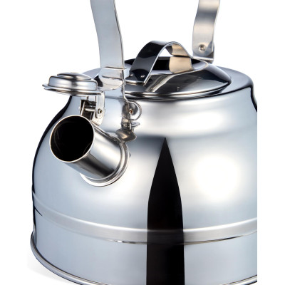 Чайник со свистком 2, 7л, термоаккумулирующее дно, 304 сталь, индукция AGNESS 914-302-5