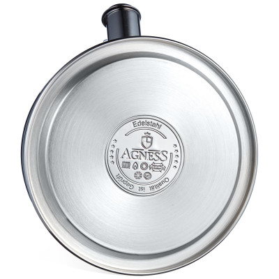 Чайник со свистком 2, 7л, термоаккумулирующее дно, 304 сталь, индукция AGNESS 914-302-6