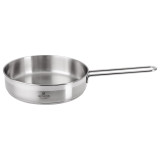 Сковорода professional 24х6 см, 2, 6 л высококачественная нерж сталь 18/10 индукционное дно AGNESS 914-318