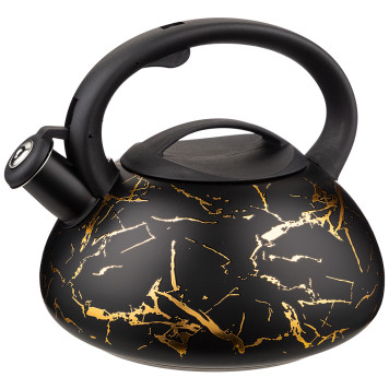 Чайник со свистком 3 л, серия "FANTASY ", индукционное капсульное дно AGNESS 916-401