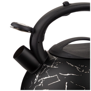 Чайник со свистком 3 л, серия "FANTASY ", индукционное капсульное дно AGNESS 916-405-1