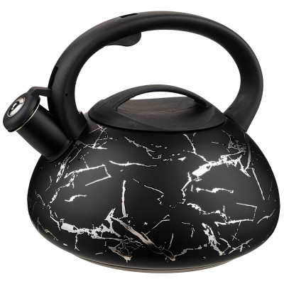 Чайник со свистком 3 л, серия "FANTASY ", индукционное капсульное дно AGNESS 916-405