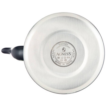 Чайник "МАКИ" со встроенным свистком и фильтром 1500 мл AGNESS 916-408-2