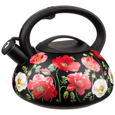 Чайник "МАКИ" со свистком 3 л AGNESS 916-409