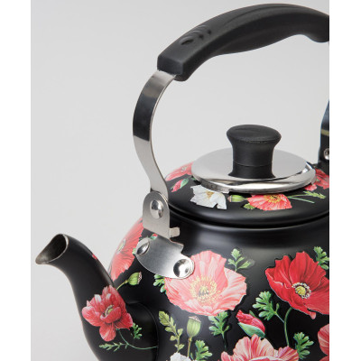 Чайник "МАКИ" со встроенным свистком и фильтром 1000 мл AGNESS 916-410-3