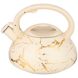 Чайник со свистком 3 л, серия FANTASY, индукционное капсульное дно AGNESS 916-413