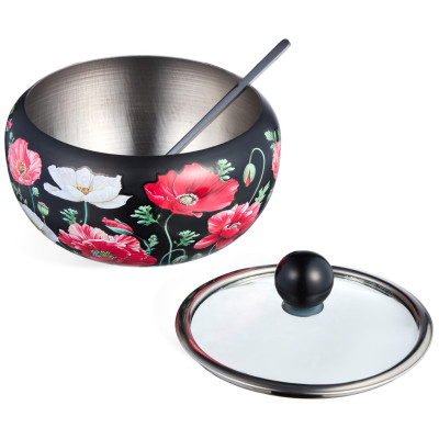 Сахарница "МАКИ" 450 мл AGNESS 916-416-2